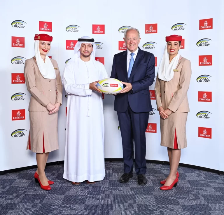 Emirates commits support to Asia Rugby to broaden reach and appeal of sport in 36 countries